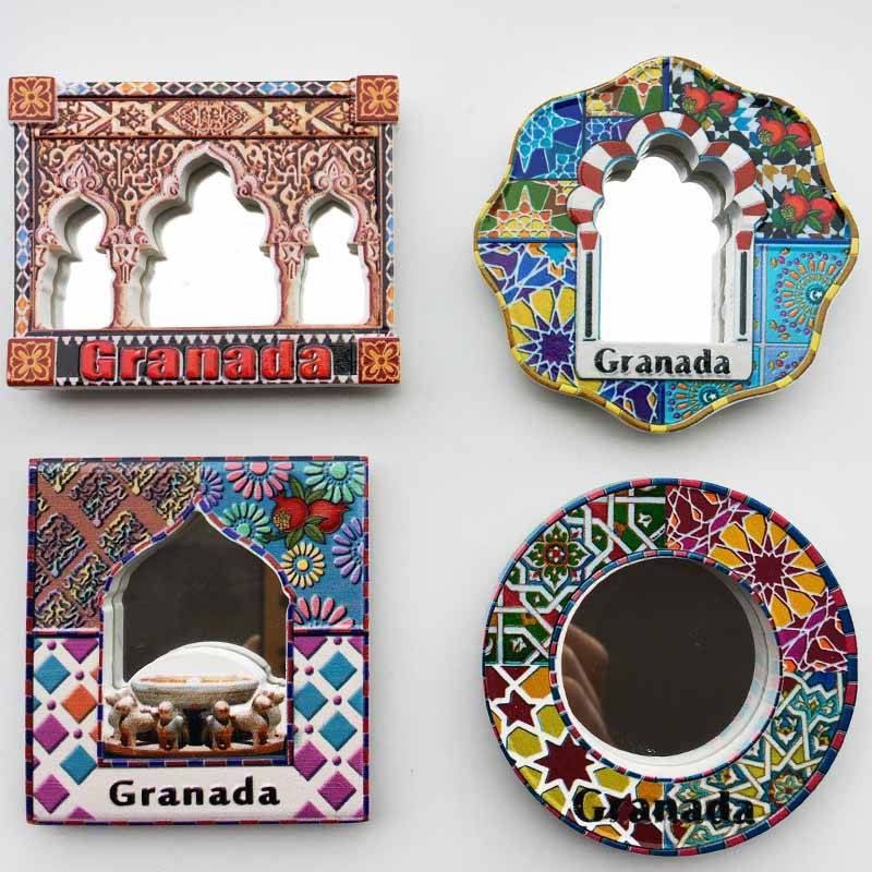 Ventanita Árabe Imán Nevera - Diseño Alhambra - Souvenir
